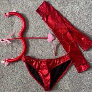 Cupid Halloween costume accessories & briefs size large